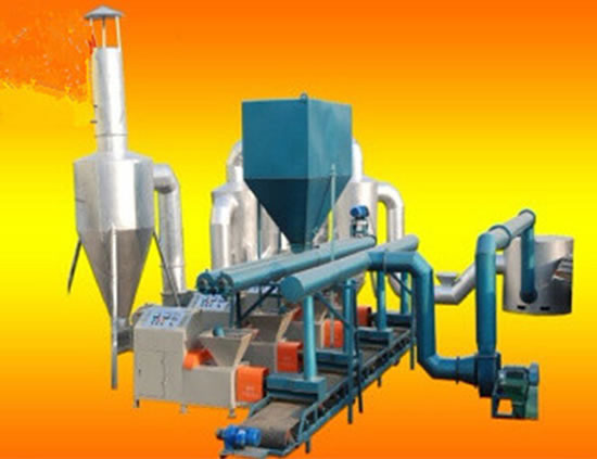 Charcoal machine automatic production line